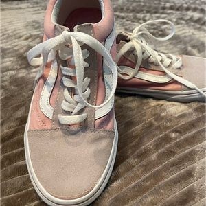 Pink Vans Tennis Shoes